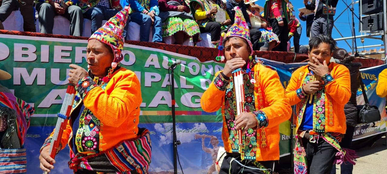 Ayllu Sikuya,  Ayllu Laymi Layuri, Ayllu Caracha; ganadores del “Primer Festival  Autóctono del Norte de Potosí”