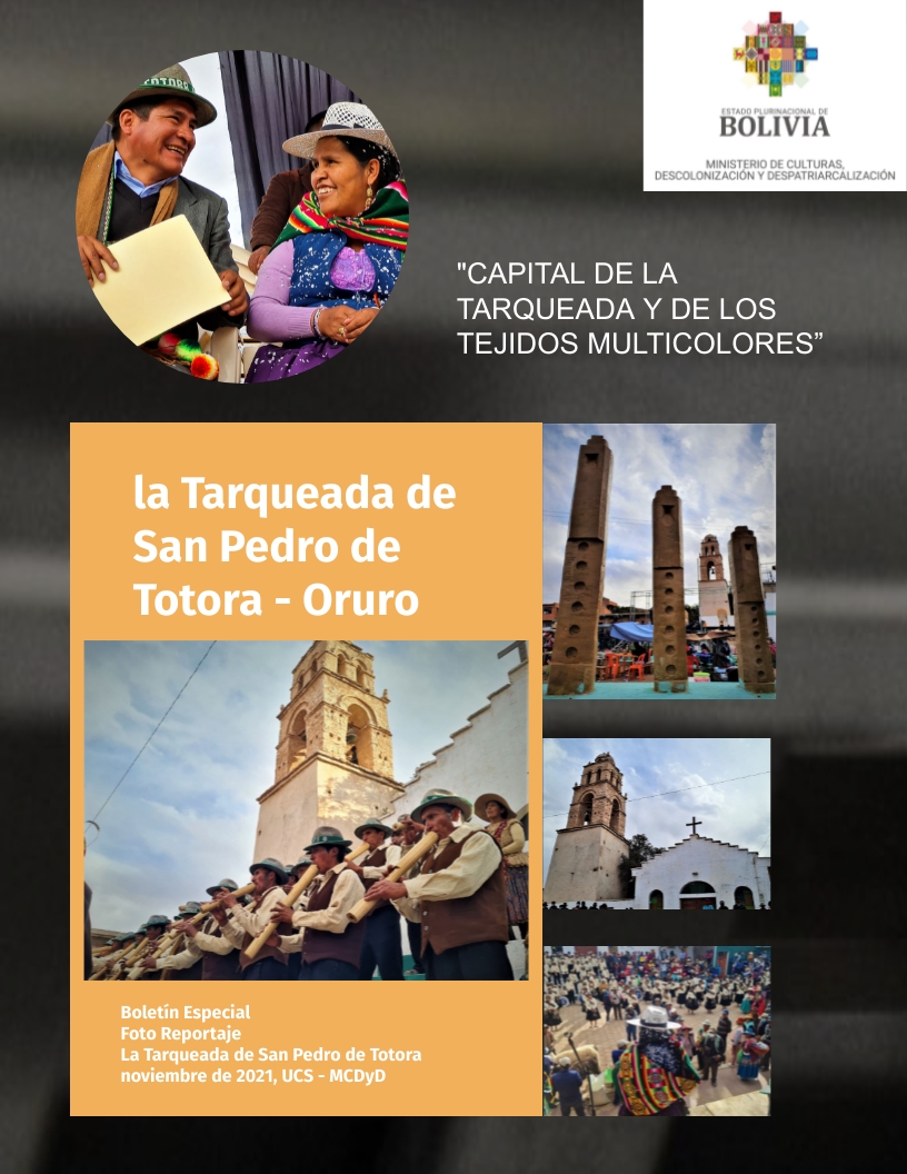 La tarqueada de San Pedro de Totora del Departamento de Oruro