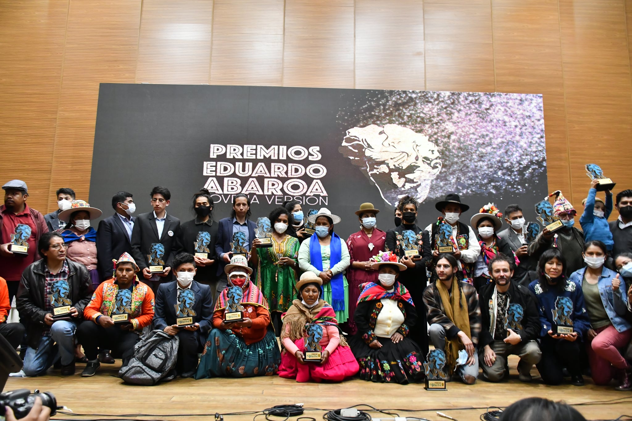 Se entregan los “Premios Eduardo Abaroa” a los ganadores de La Paz, Oruro y Potosí