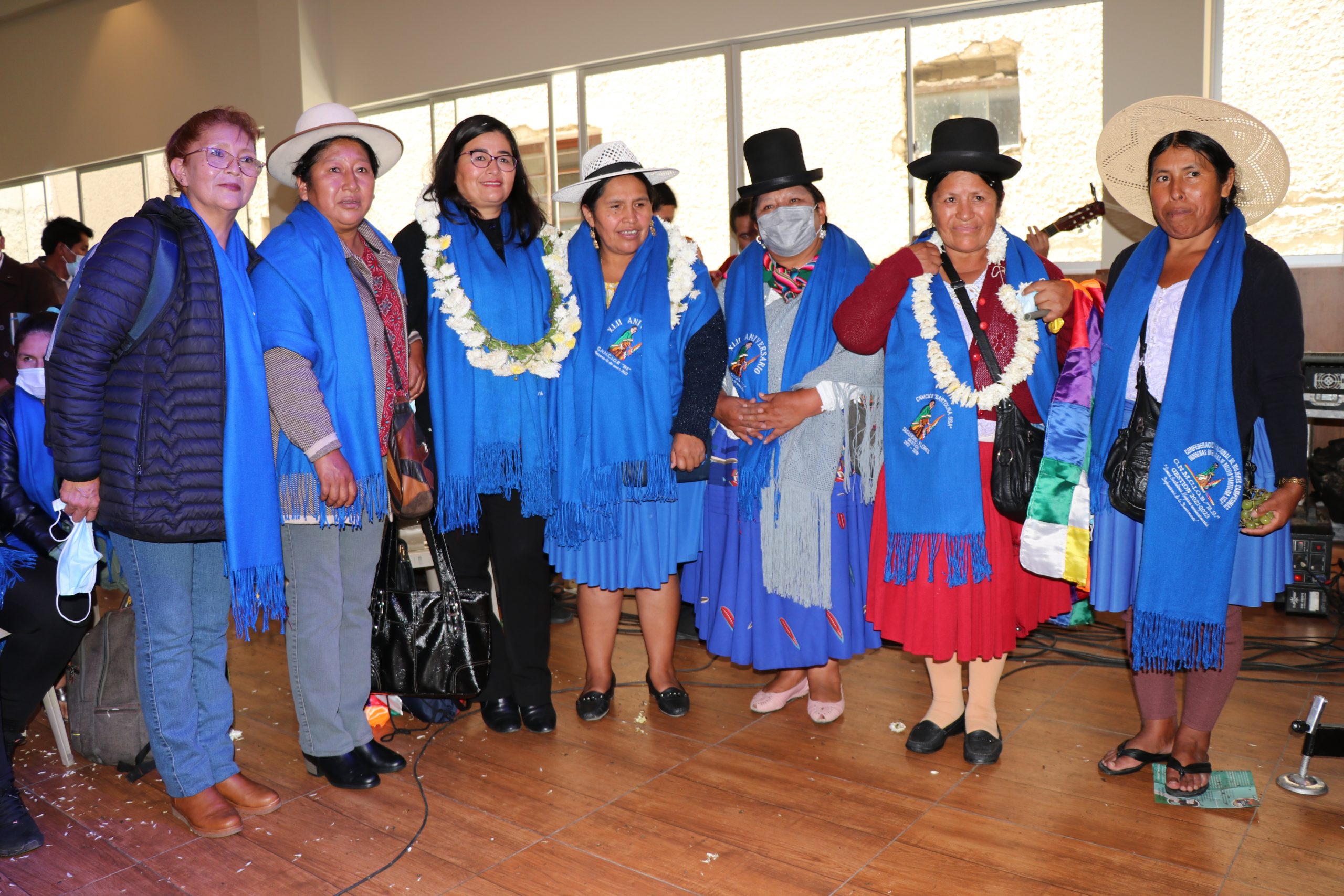 42 años de la Confederación Nacional de Mujeres Campesinas Indígenas Originarias de Bolivia “Bartolina Sisa”