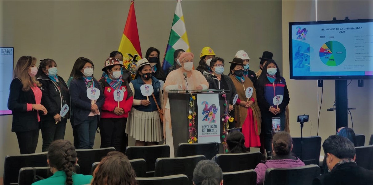 Se declara el 2022 como el año de lucha por la despatriarcalización en Bolivia Se declara el 2022 como el año de lucha por la despatriarcalización en Bolivia