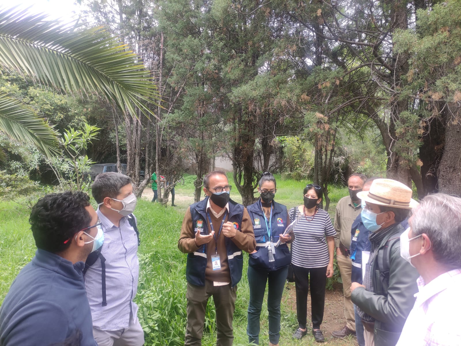 Director de Patrimonio Cultural participa de una inspección de los predios del Museo de Historia Natural Alcide d’Orbigny en Cochabamba