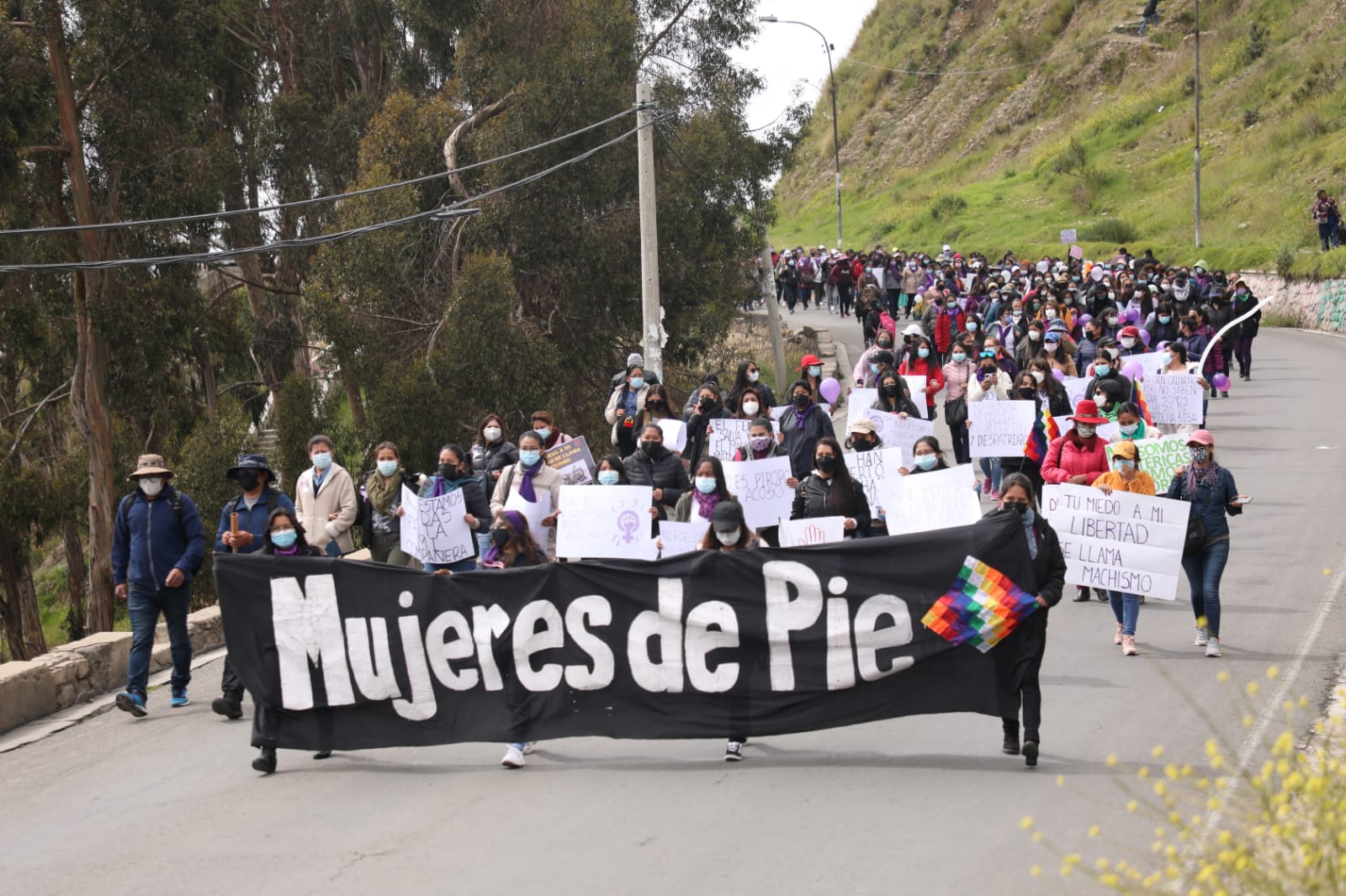 Marcha por el Día Internacional de la Mujer