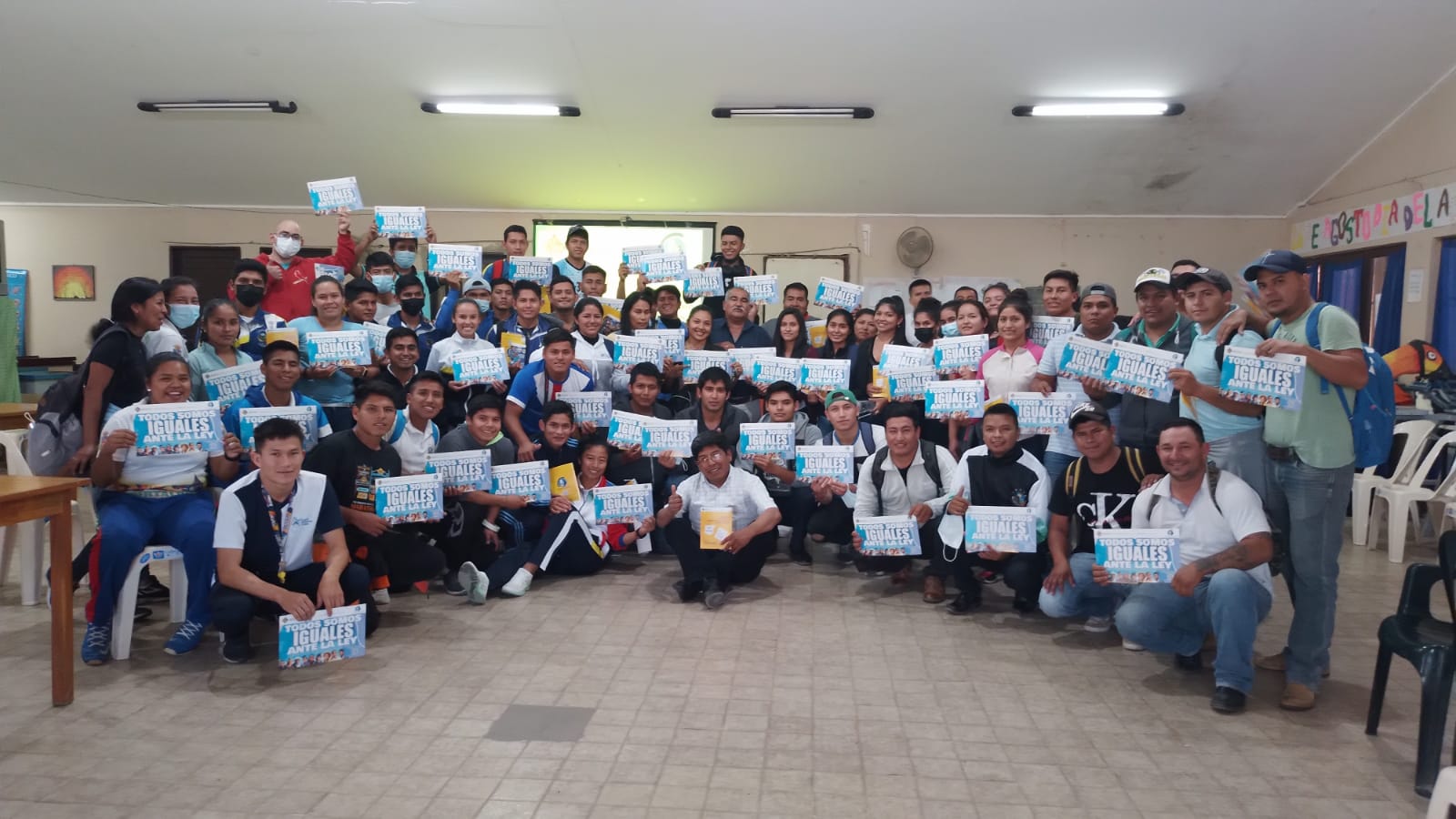 Estudiantes del Municipio de Portachuelo – Santa Cruz, recibieron información sobre la Ley No. 045
