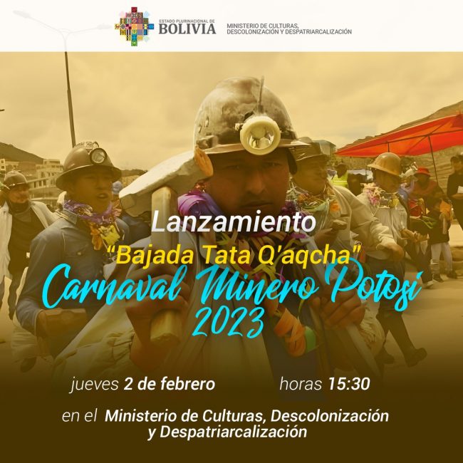 Ministerio de Culturas Descolonización y Despatriarcalización