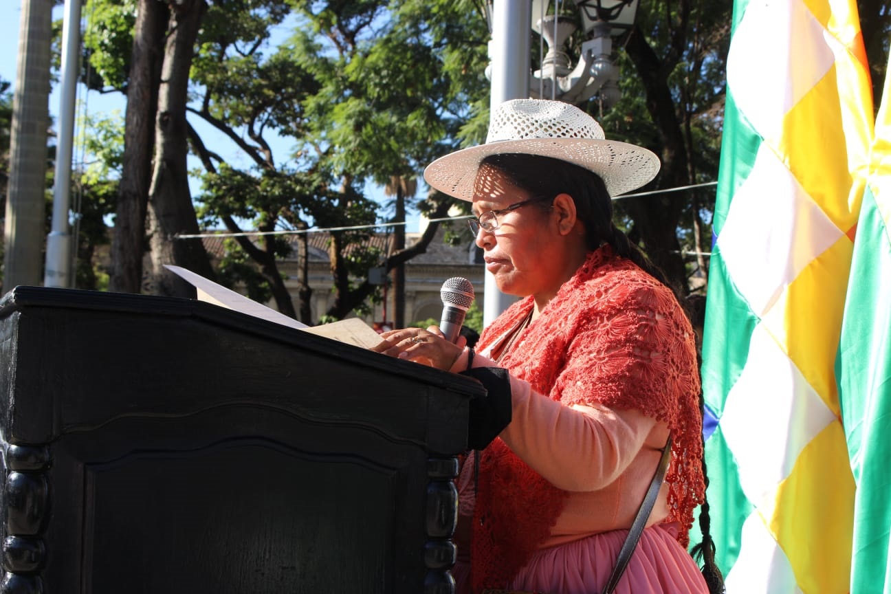 Acto de Conmemoración Histórica rumbo al Bicentenario de Bolivia
