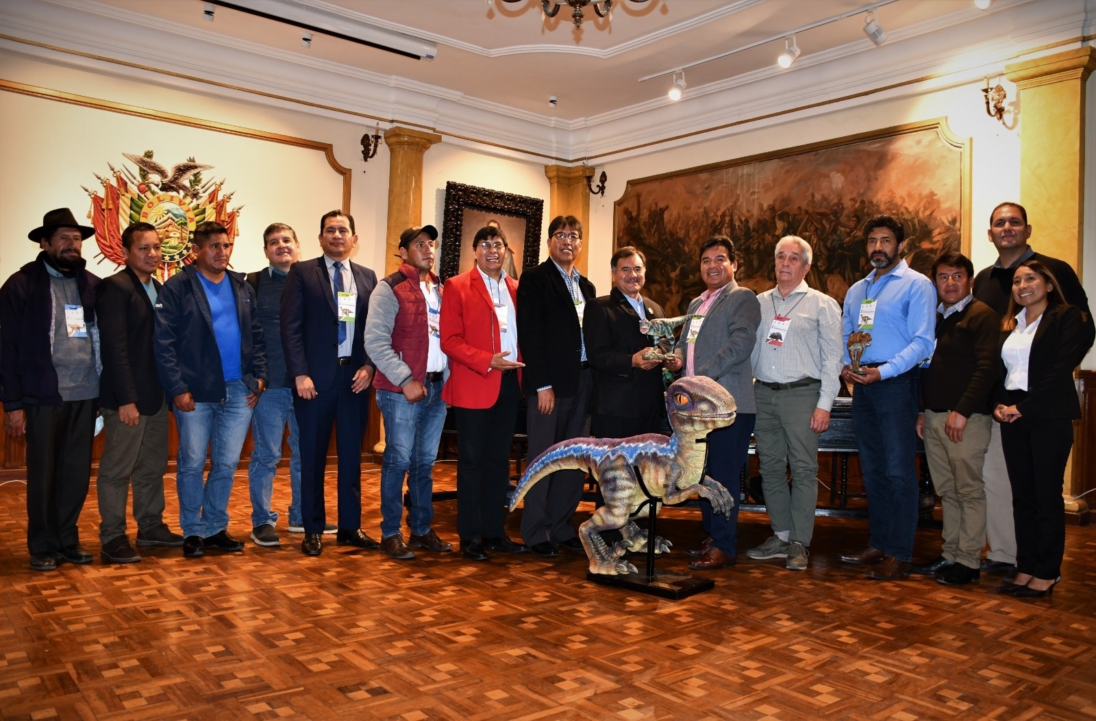 Se promueve la Ruta de los Dinosaurios para fortalecer el turismo en 4 departamentos de Bolivia. Se promueve la Ruta de los Dinosaurios para fortalecer el turismo en 4 departamentos de Bolivia.