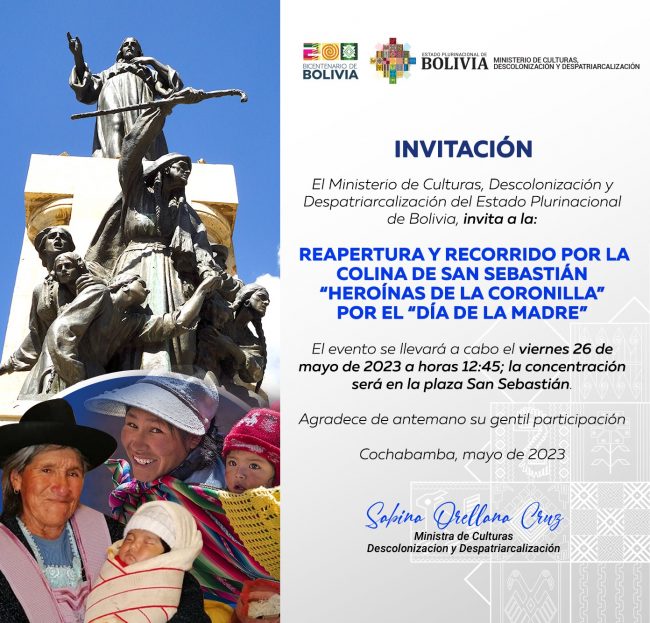 Ministerio de Culturas Descolonización y Despatriarcalización