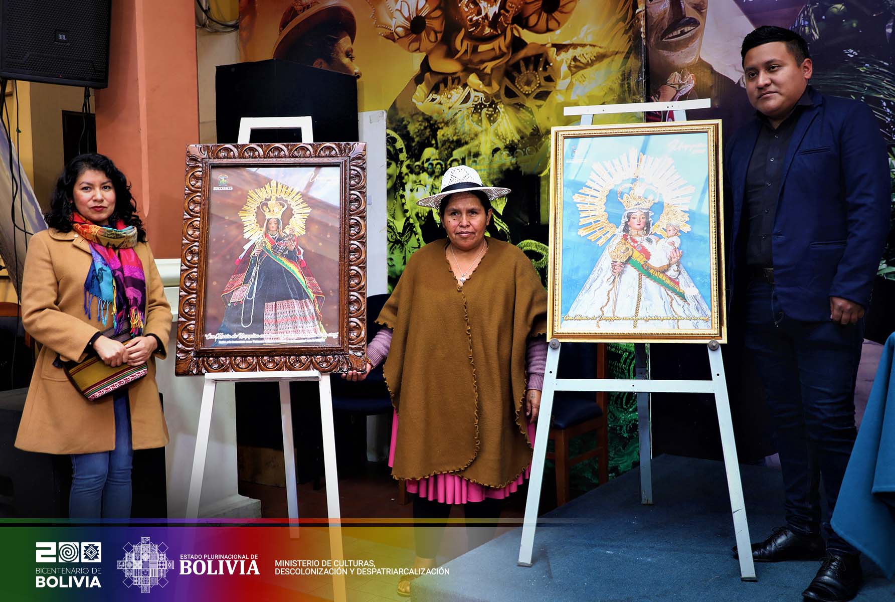 MCDyD realiza el lanzamiento de la Festividad de la Virgen de Urkupiña 2023 promoviendo su declaratoria como Patrimonio Cultural Inmaterial de la Humanidad