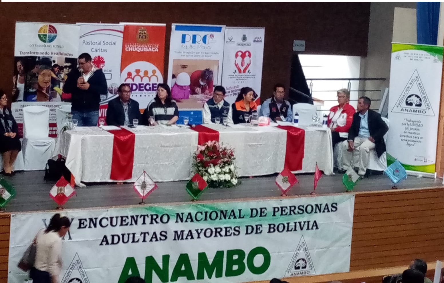 Se desarrolla el XX Encuentro Nacional de Personas Adultas Mayores de Bolivia