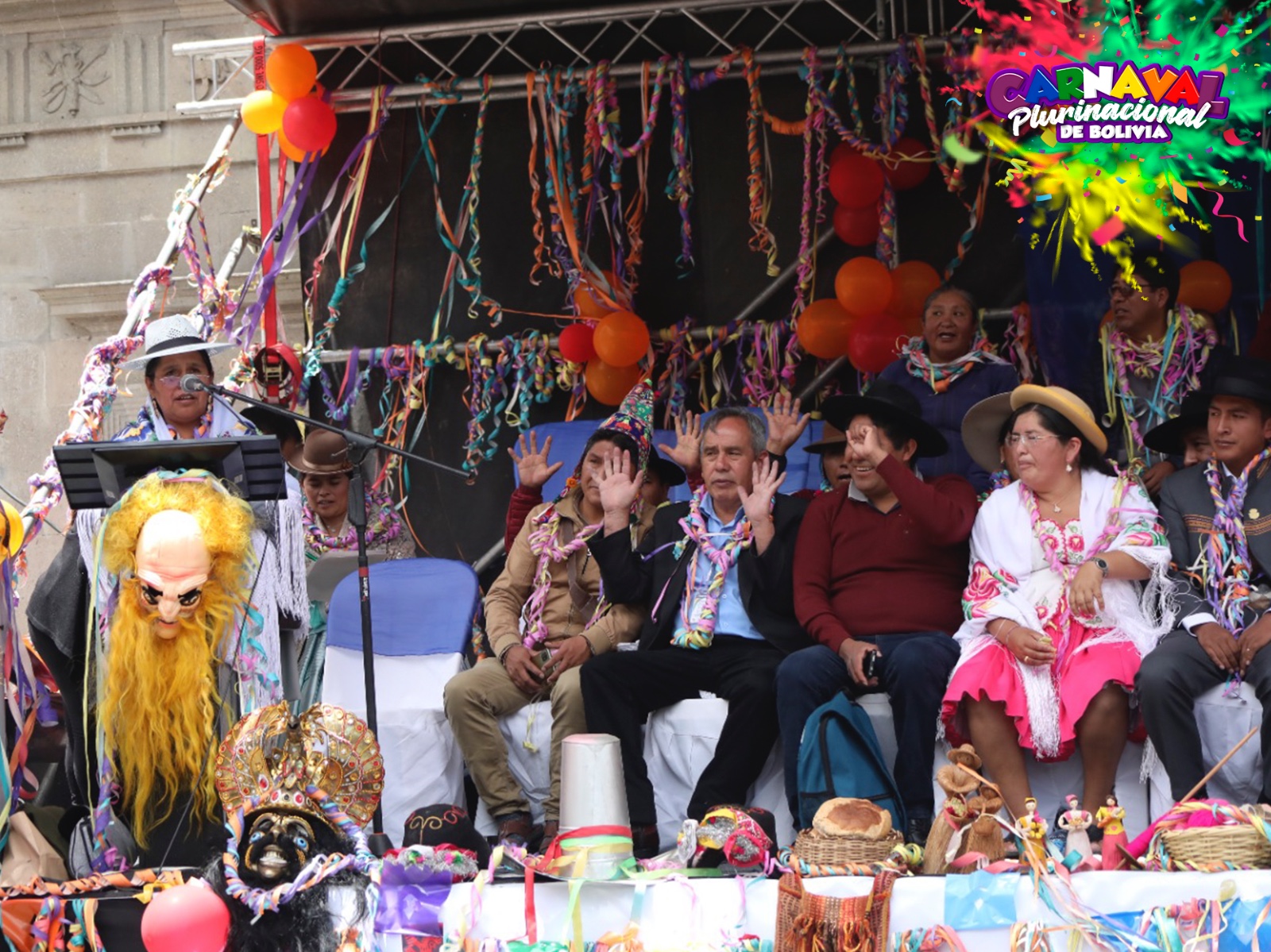Gobierno Nacional realizó el lanzamiento del Carnaval Plurinacional en Bolivia
