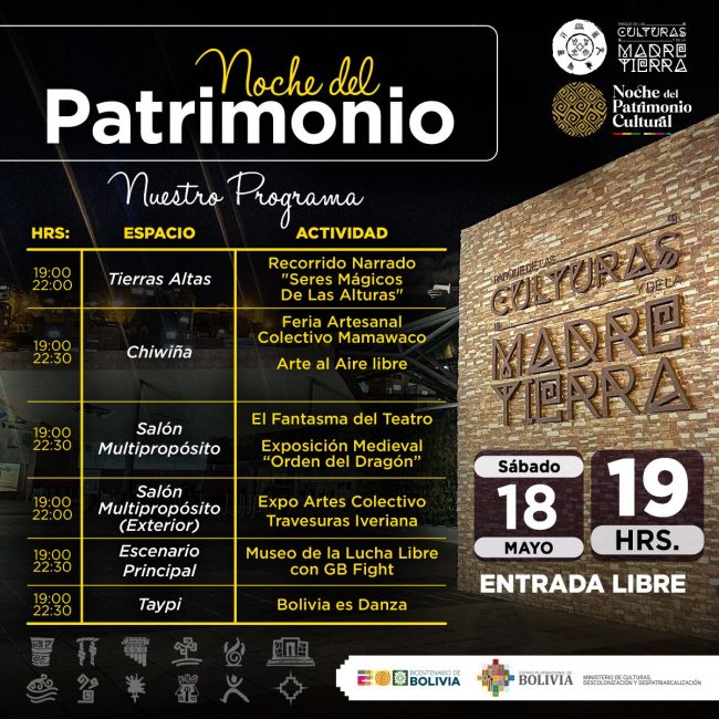 Ministerio de Culturas Descolonización y Despatriarcalización