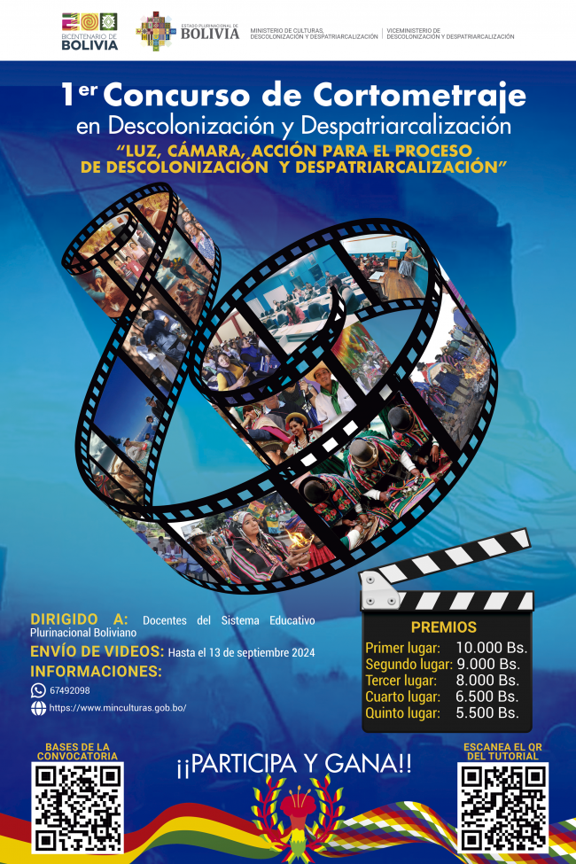 Ministerio de Culturas Descolonización y Despatriarcalización