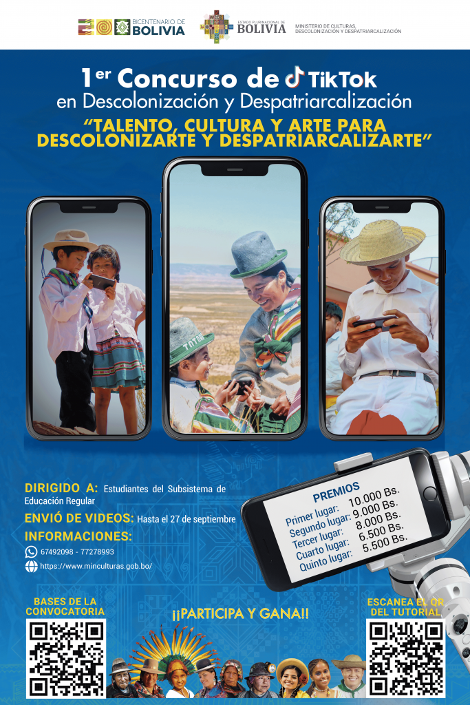 Ministerio de Culturas Descolonización y Despatriarcalización